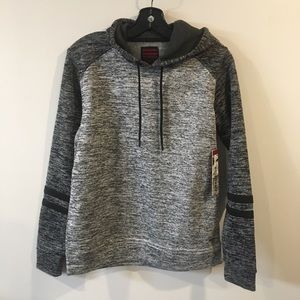BURNSIDE Hoodie Performance Fleece TOP Size S